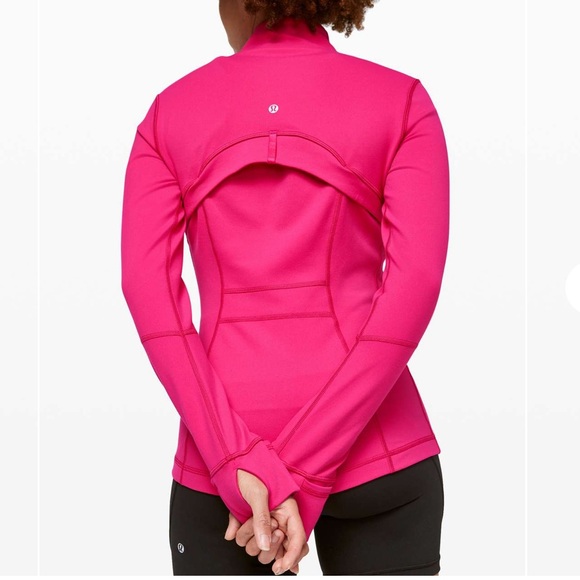 Lululemon Define Jacket Rare Pink Calypso Size 8 - Picture 9 of 9